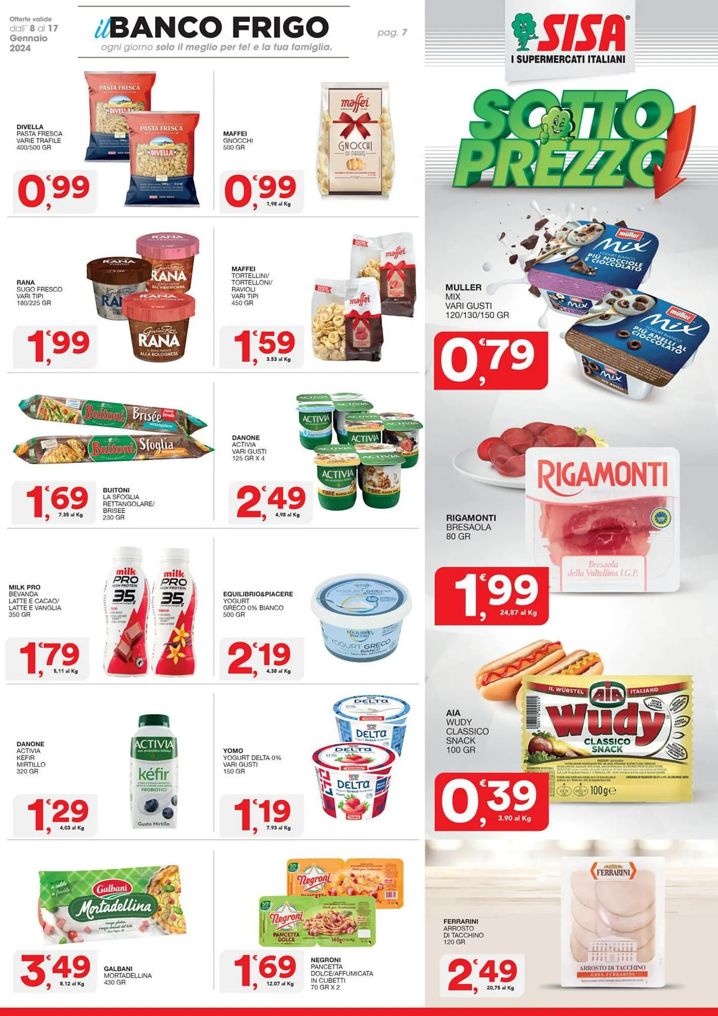 Volantino Sisa da 8 gennaio a 17 gennaio di 2024 - Pagina del volantino 7