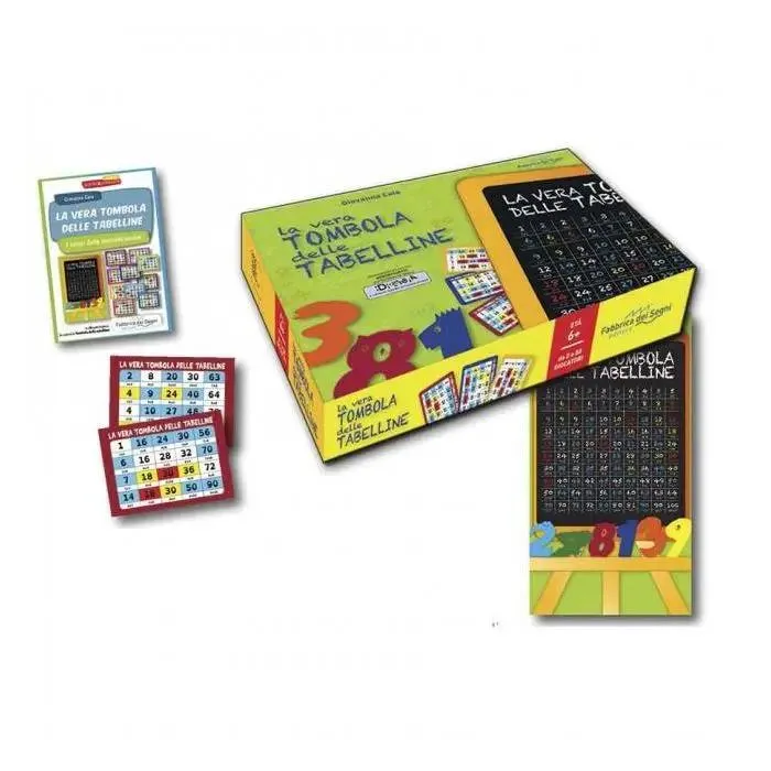 La vera tombola delle tabelline