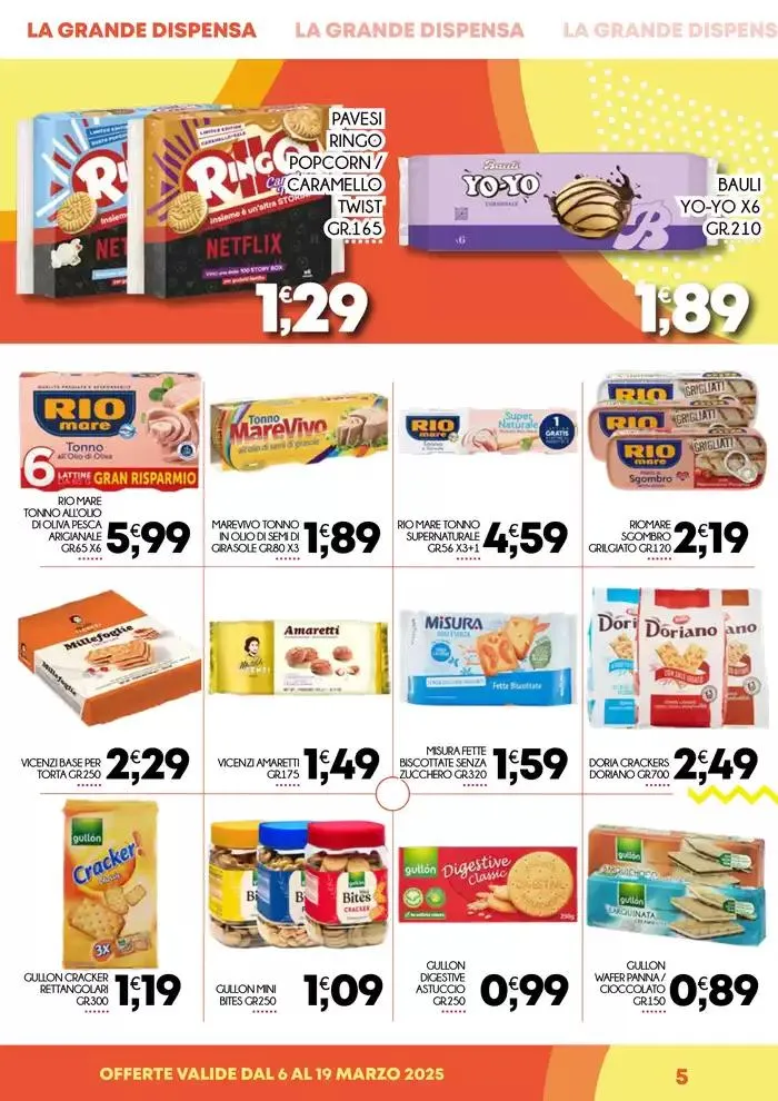 Veri Sapori d'italia da 6 marzo a 19 marzo di 2025 - Pagina del volantino 5