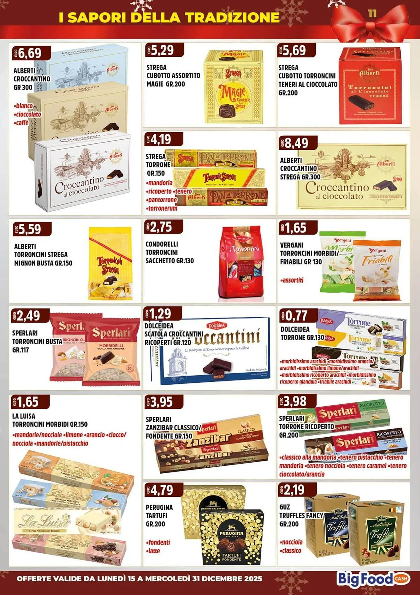 Volantino Big Food da 15 dicembre a 31 dicembre di 2025 - Pagina del volantino 11