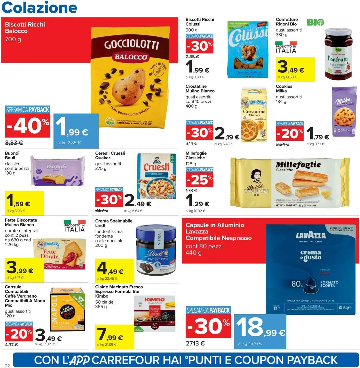 Carrefour Volantino attuale da 7 novembre a 16 novembre di 2025 - Pagina del volantino 22