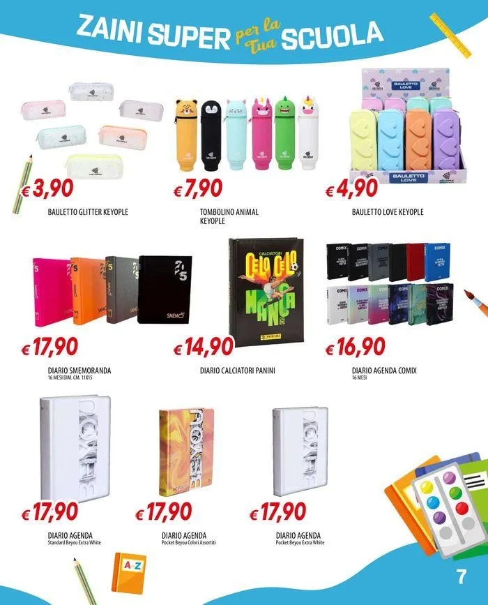 Zaini super per la tua scuola da 25 luglio a 29 settembre di 2024 - Pagina del volantino 7