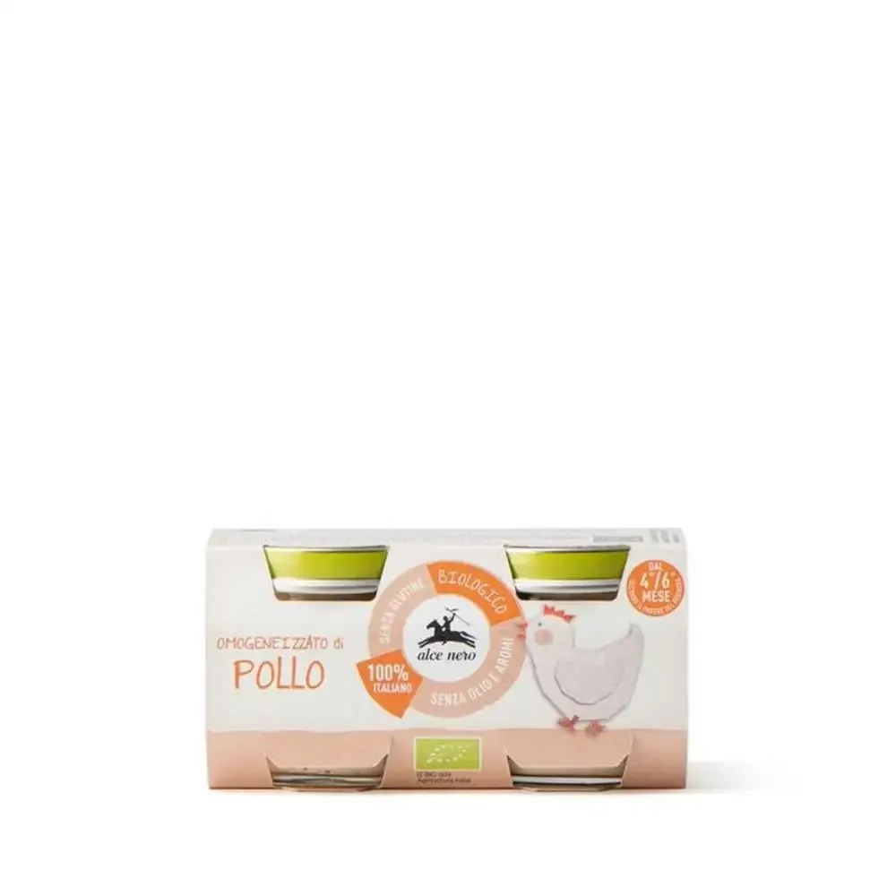 Alce Nero Baby omogeneizzato di pollo bio gr. 80 x 2