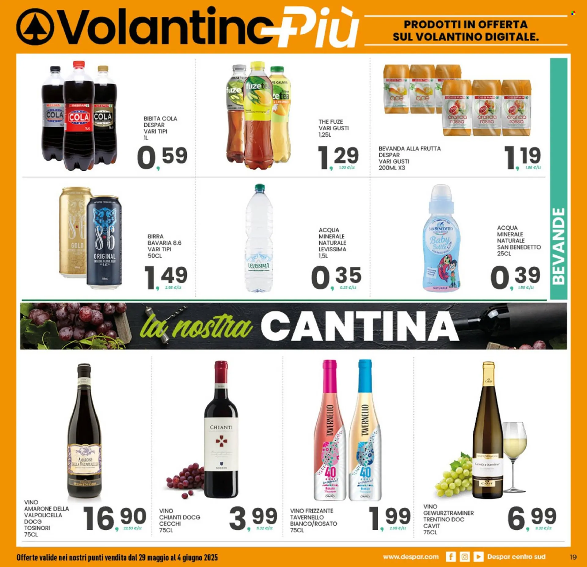 Volantino Despar da 29 maggio a 4 giugno di 2025 - Pagina del volantino 20