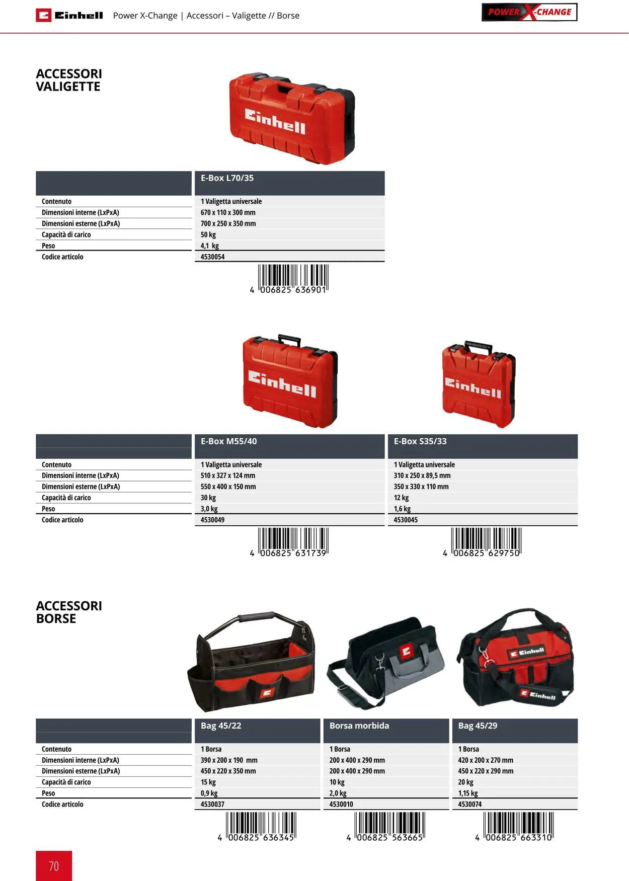 Einhell da 17 giugno a 17 dicembre di 2025 - Pagina del volantino 70