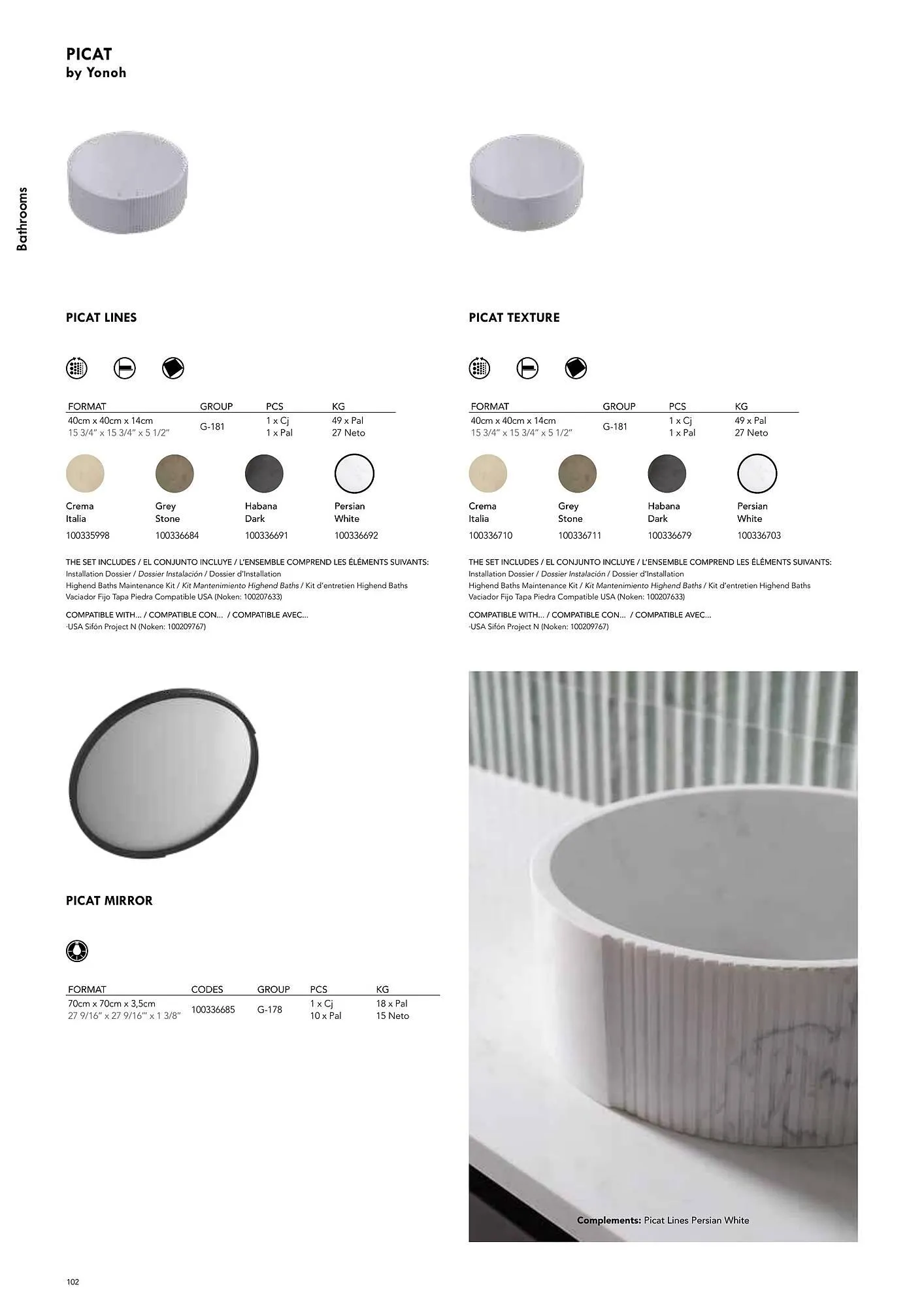 Volantino Porcelanosa da 9 aprile a 28 dicembre di 2024 - Pagina del volantino 112