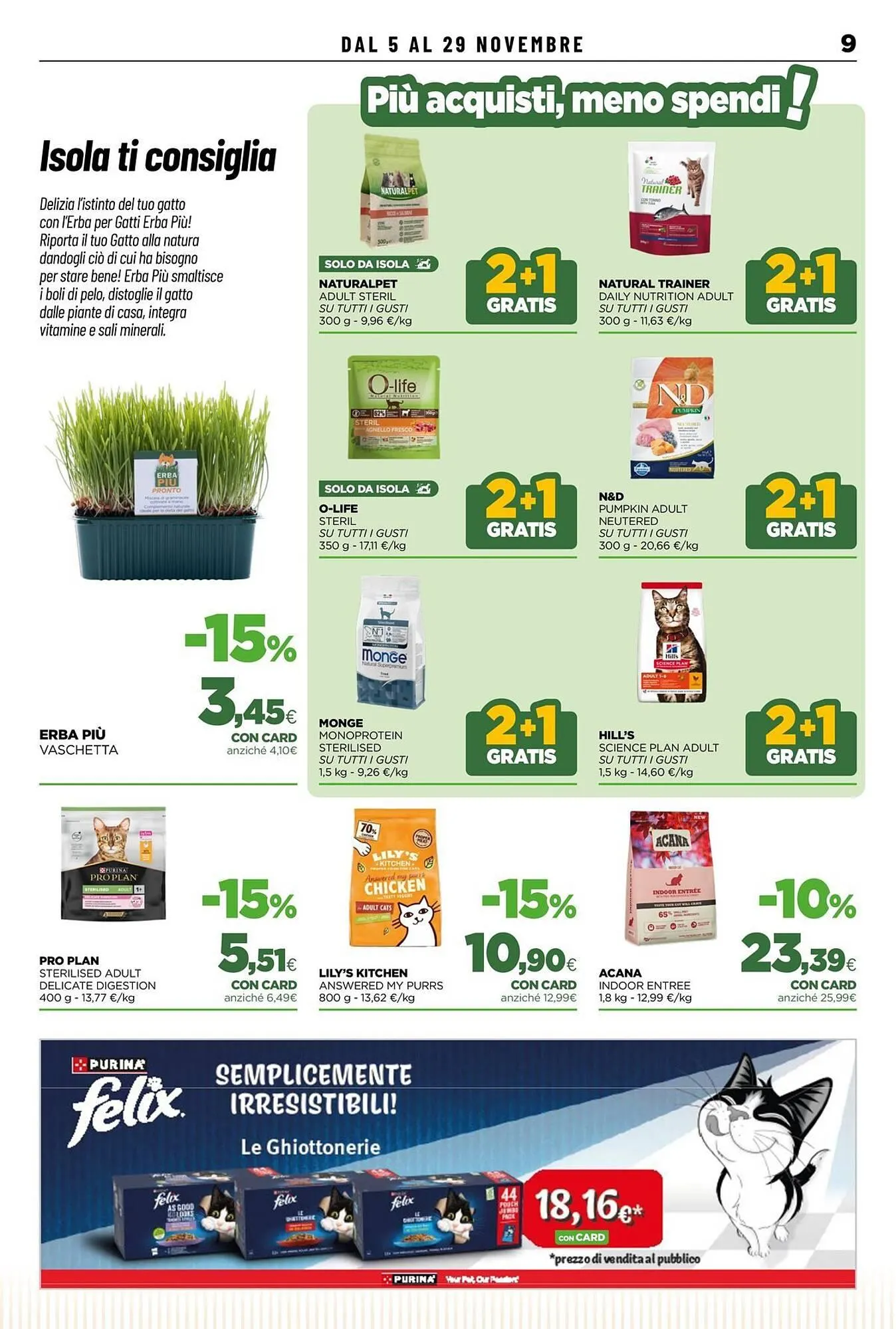 Volantino L´Isola dei Tesori da 5 novembre a 29 novembre di 2025 - Pagina del volantino 9