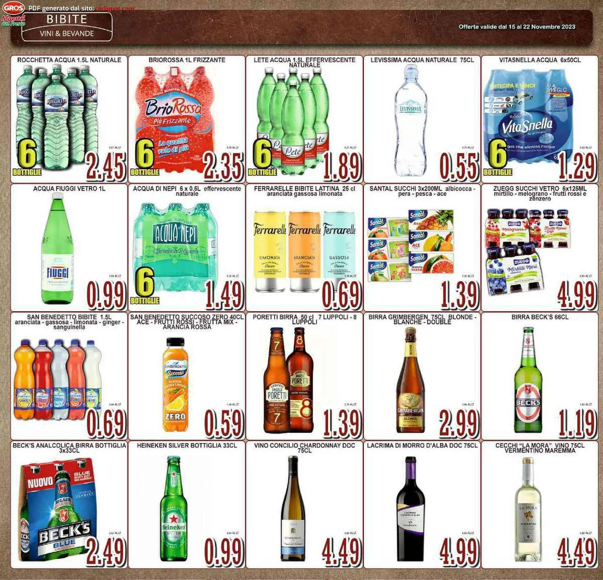 Volantino Sacoph da 15 novembre a 23 novembre di 2023 - Pagina del volantino 16