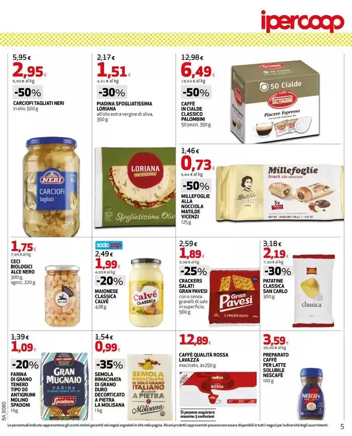 Sconti fino al 50% da 13 marzo a 26 marzo di 2025 - Pagina del volantino 5