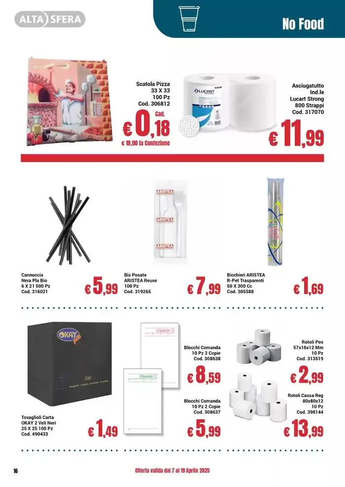 Promo cash da 7 aprile a 19 aprile di 2025 - Pagina del volantino 16