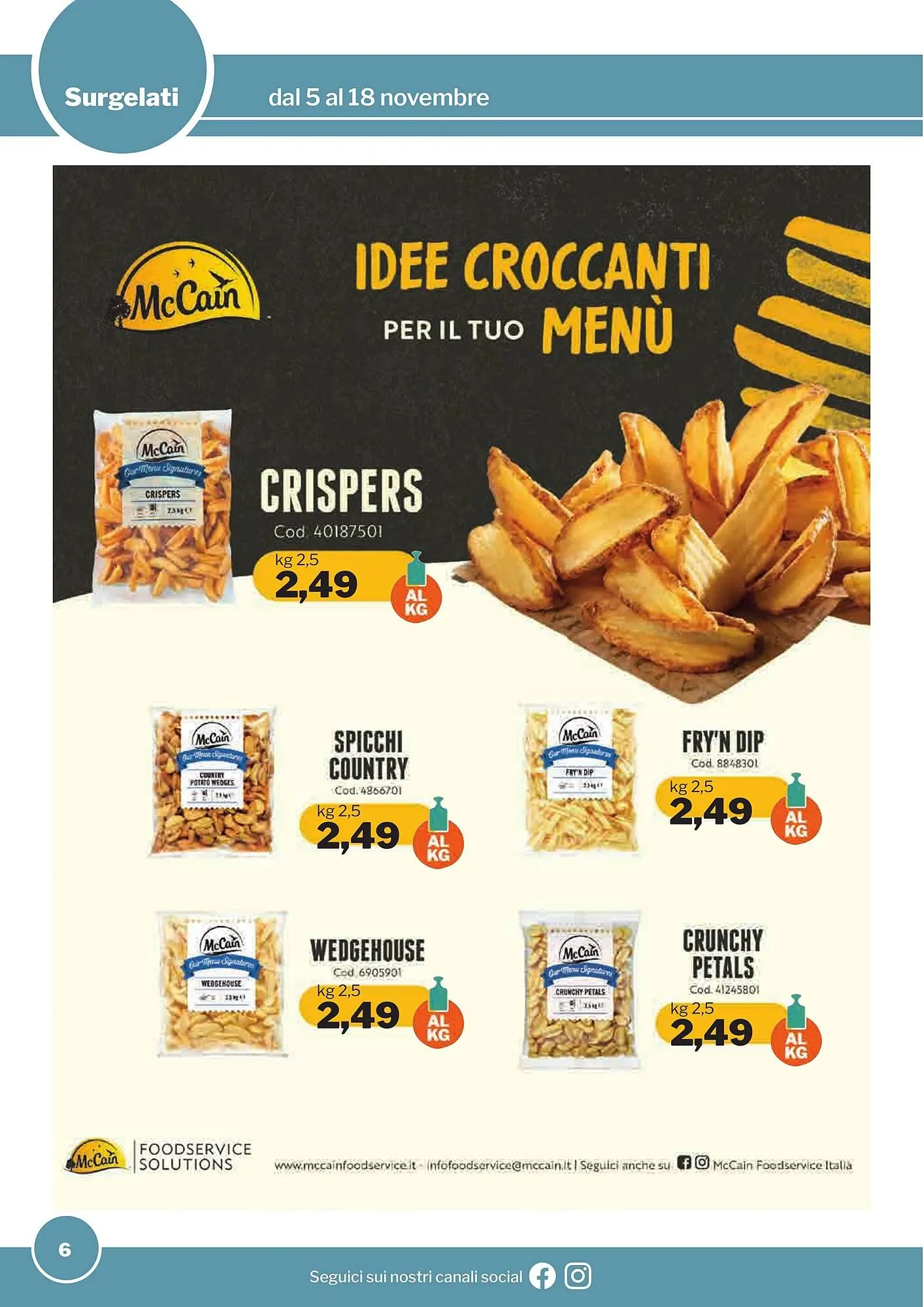 Volantino GrosMarket da 5 novembre a 18 novembre di 2025 - Pagina del volantino 6