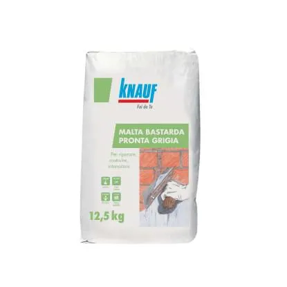 Malta pronta grigia Knauf 12,5 Kg