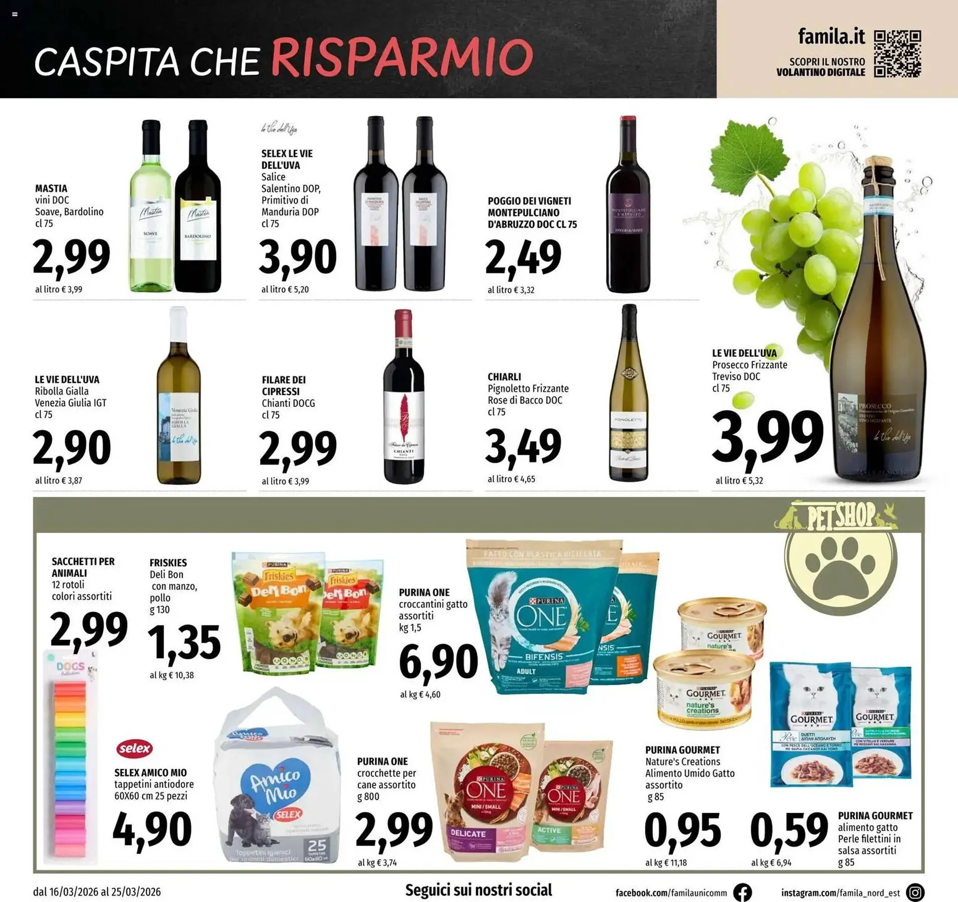 Volantino Famila da 16 marzo a 25 marzo di 2026 - Pagina del volantino 18