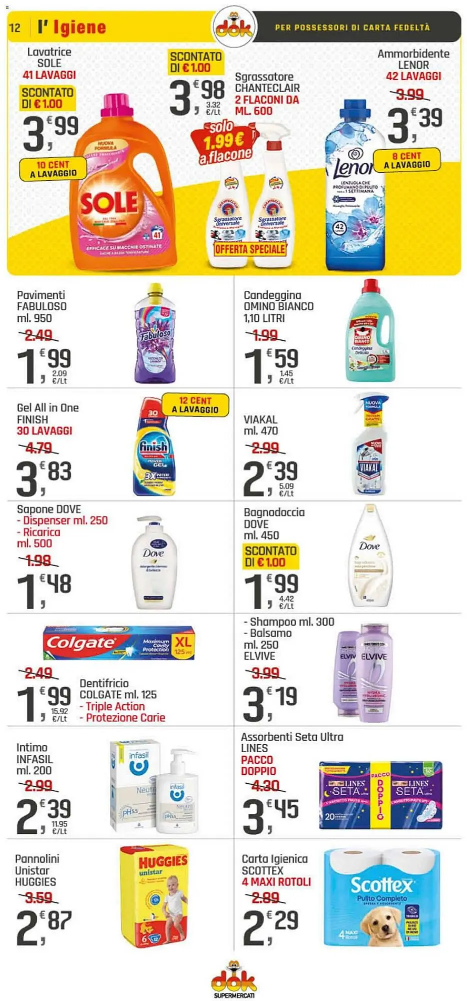 Volantino Supermercati Dok da 6 novembre a 16 novembre di 2025 - Pagina del volantino 12
