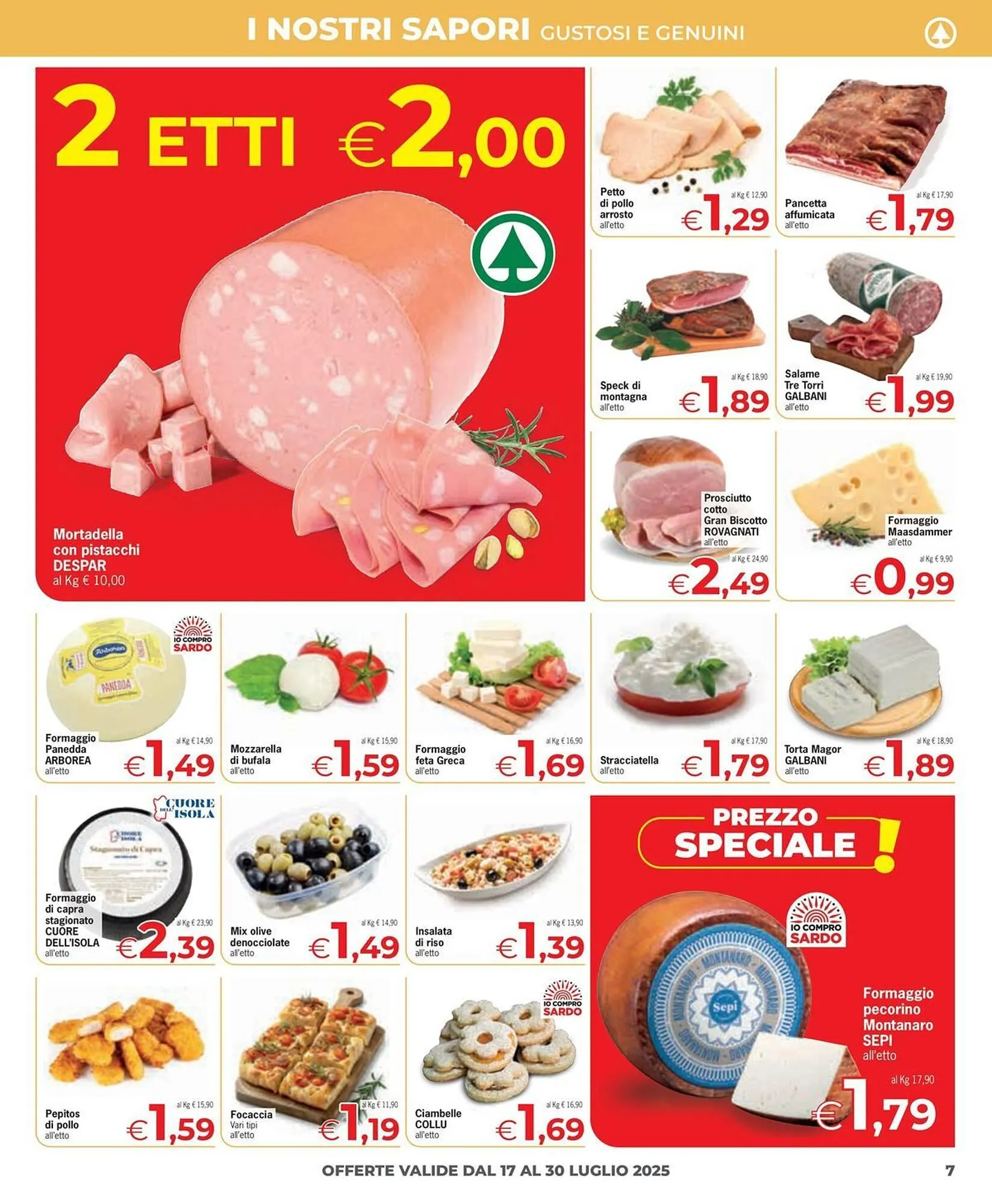 Volantino Despar da 17 luglio a 30 luglio di 2025 - Pagina del volantino 7