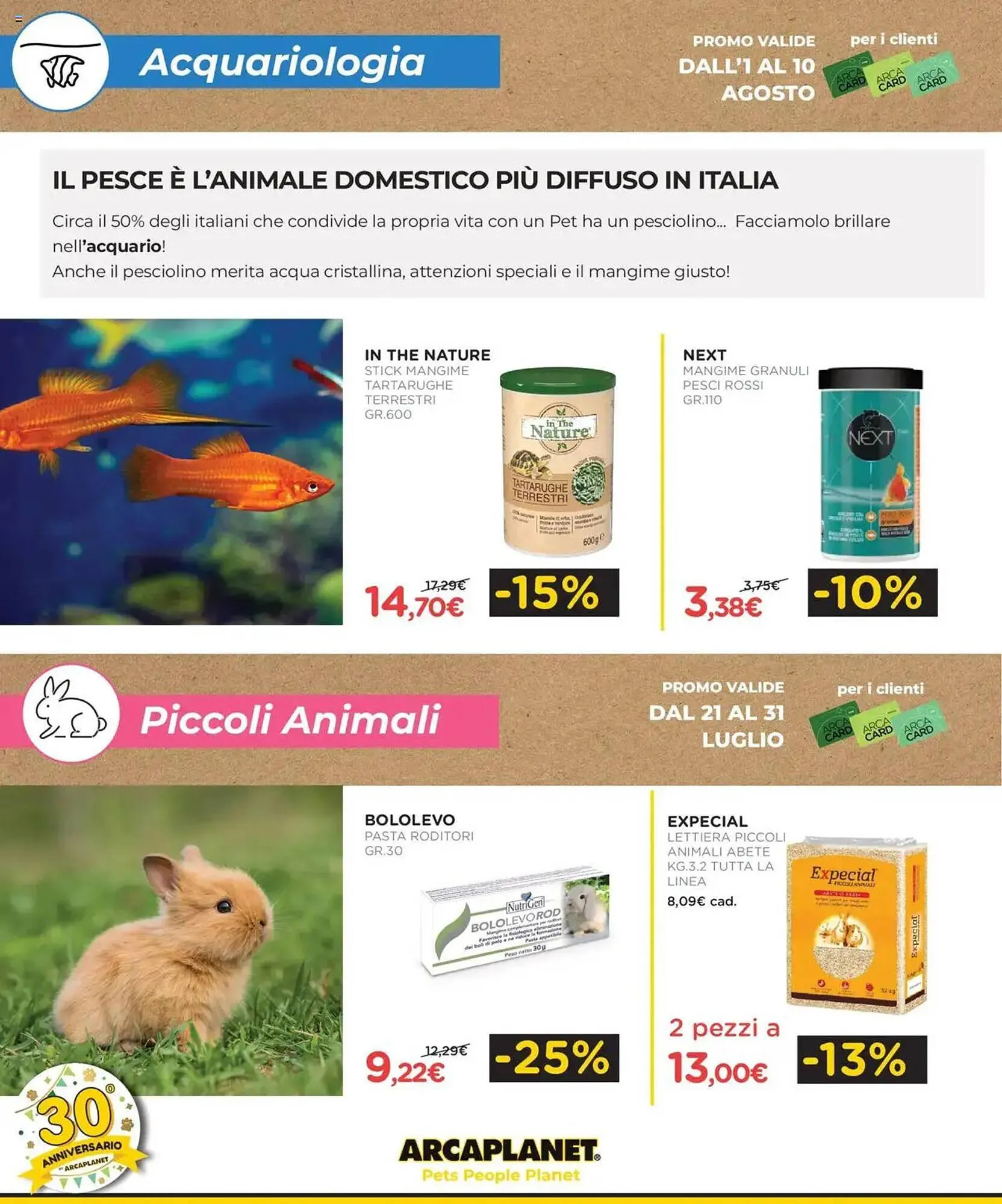 Volantino Arcaplanet da 1 agosto a 10 agosto di 2025 - Pagina del volantino 36