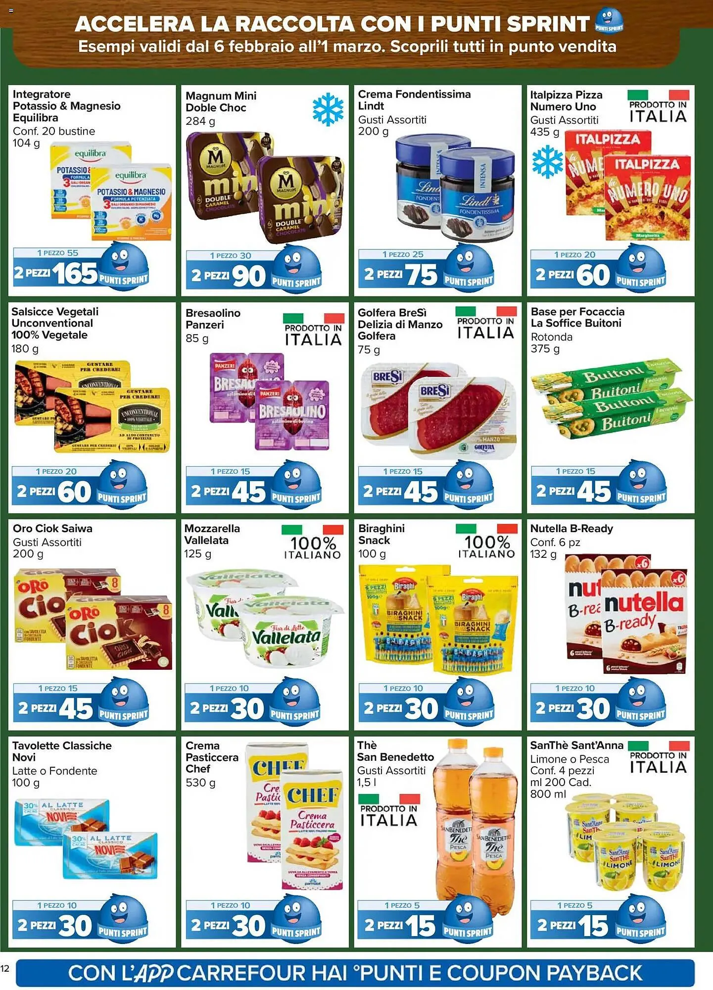 Volantino Carrefour Market da 17 febbraio a 1 marzo di 2026 - Pagina del volantino 12
