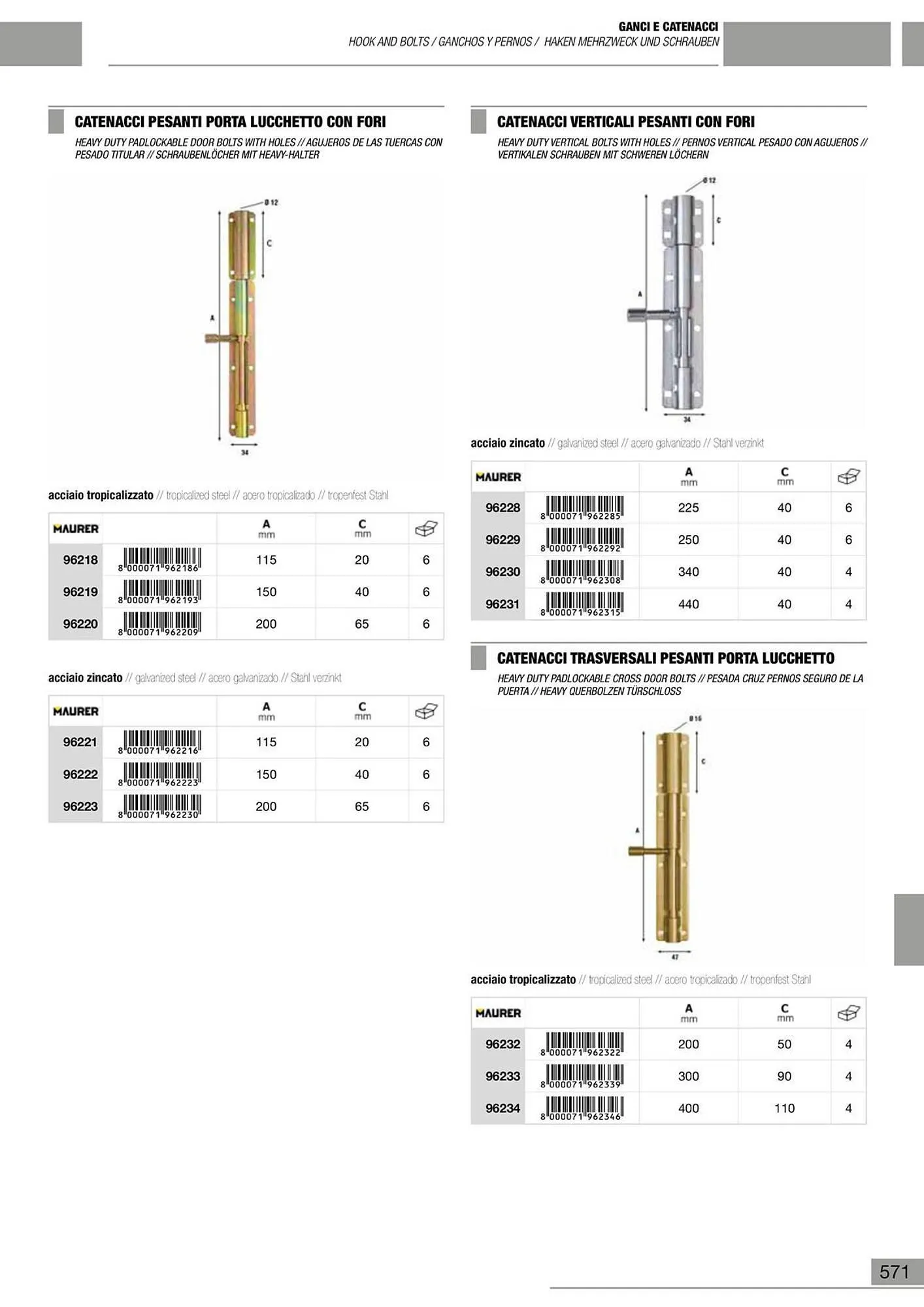 Volantino Maurer da 10 gennaio a 30 giugno di 2024 - Pagina del volantino 572