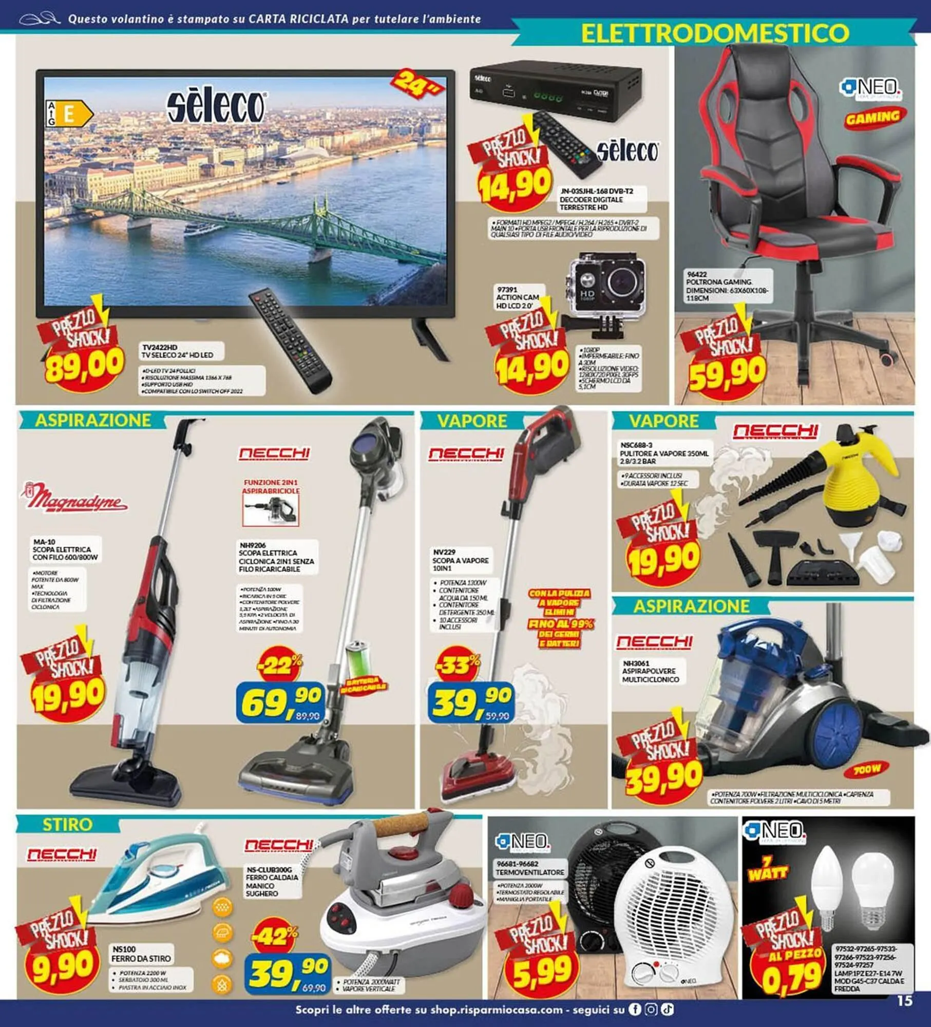 Volantino Risparmio Casa da 22 febbraio a 10 marzo di 2024 - Pagina del volantino 15