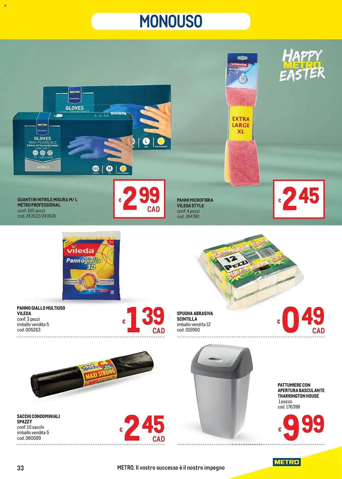 Volantino Metro da 19 marzo a 1 aprile di 2026 - Pagina del volantino 33