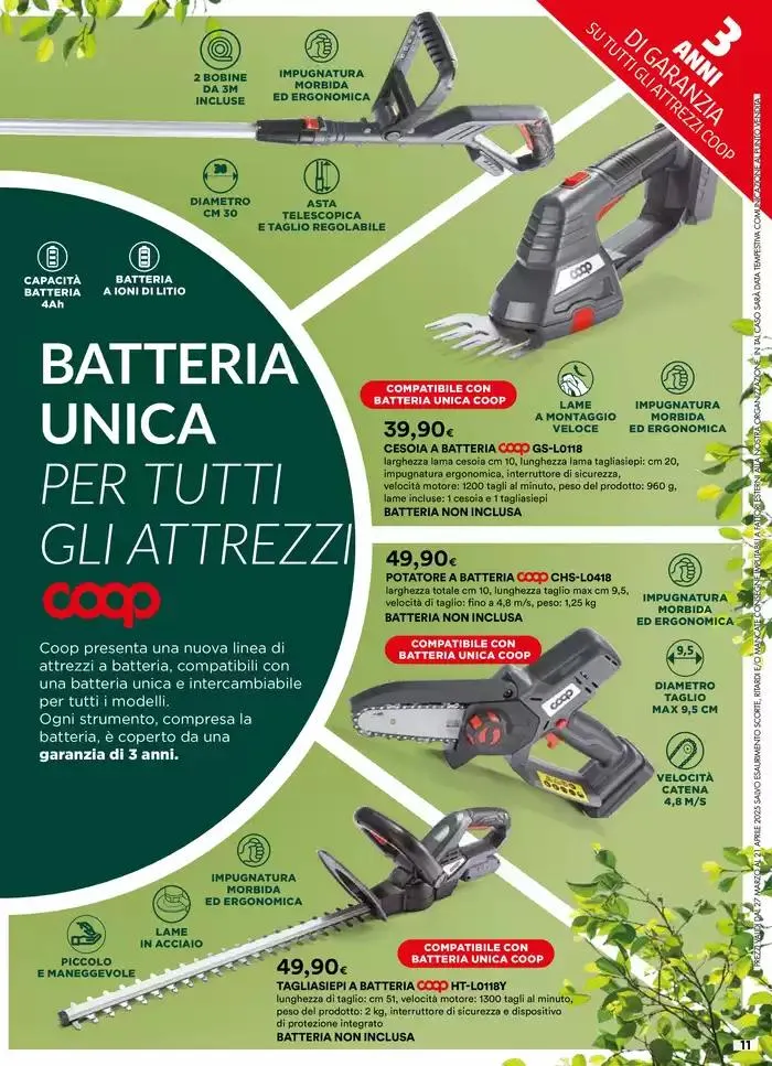 Catalogo Primavera da 27 marzo a 21 aprile di 2025 - Pagina del volantino 11
