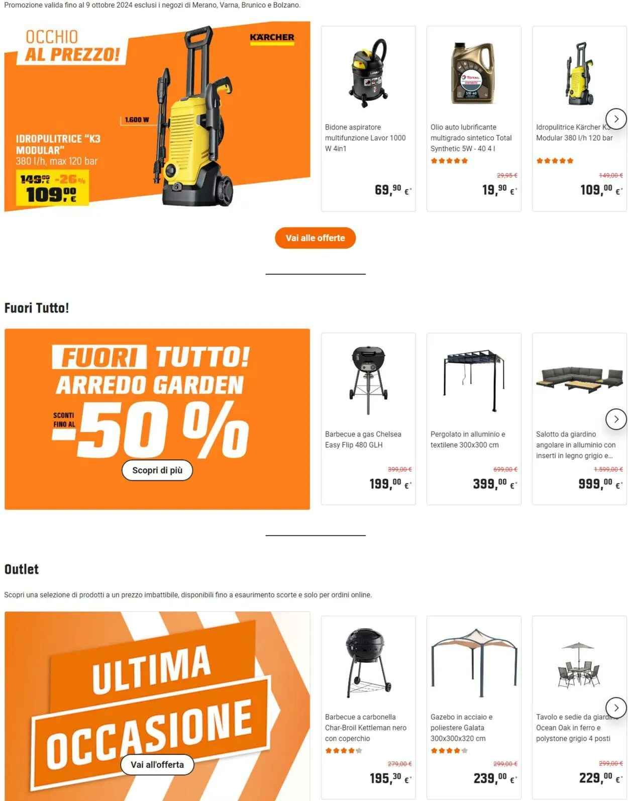 OBI Volantino attuale da 12 settembre a 9 ottobre di 2024 - Pagina del volantino 1