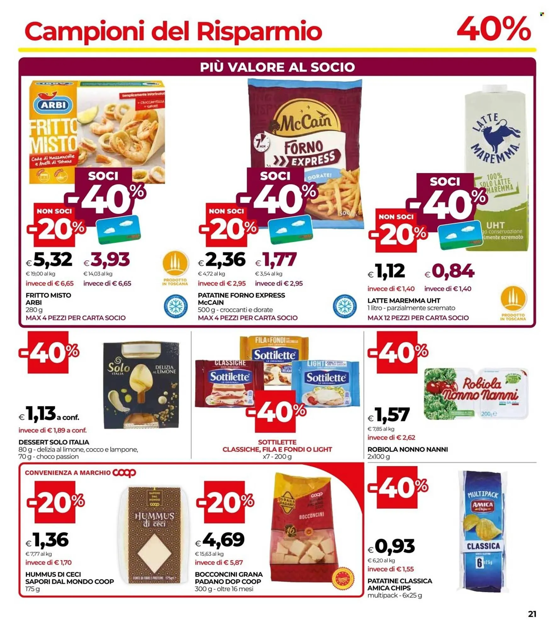 Volantino Unicoop da 8 maggio a 20 maggio di 2025 - Pagina del volantino 21