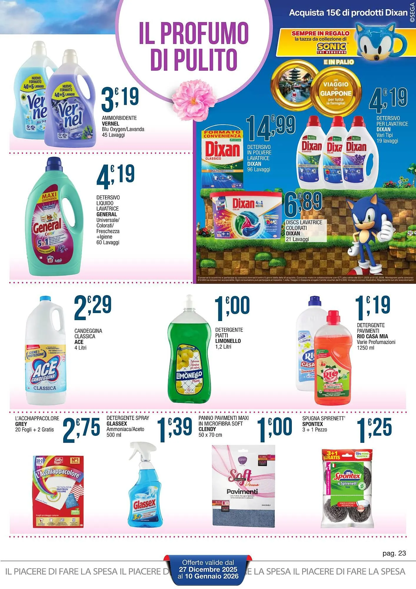 Volantino Sidis da 27 dicembre a 10 gennaio di 2026 - Pagina del volantino 23