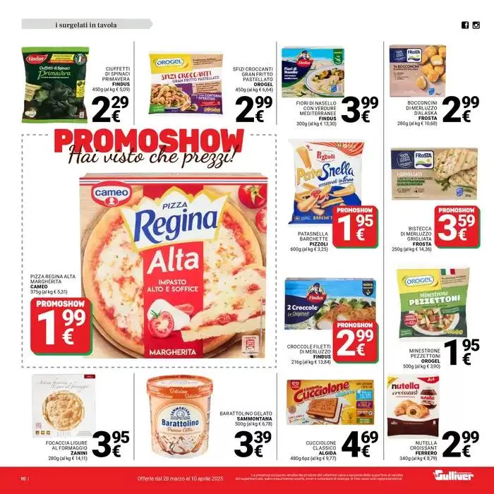 Promo show da 28 marzo a 10 aprile di 2025 - Pagina del volantino 10