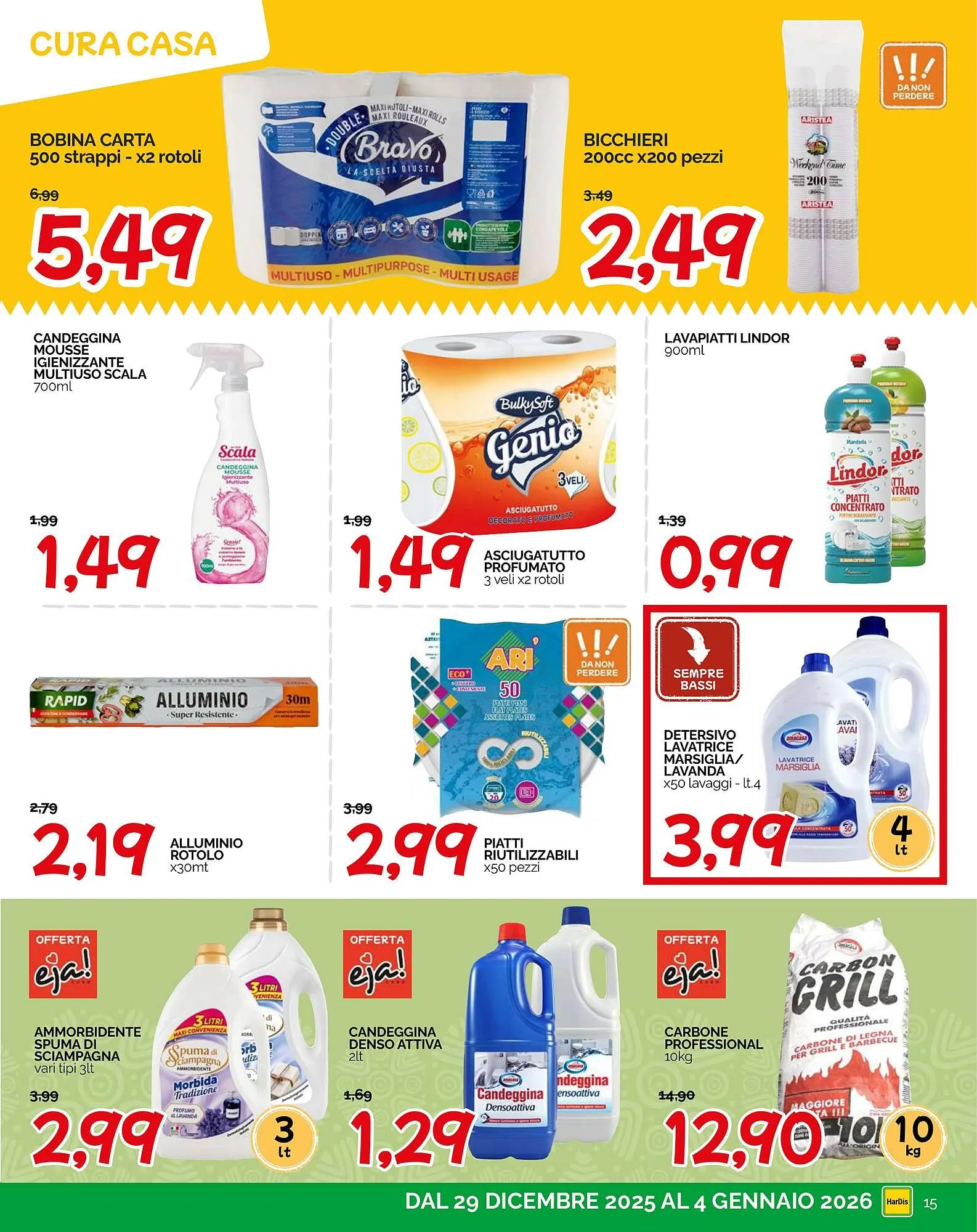 Volantino Hardis da 29 dicembre a 4 gennaio di 2026 - Pagina del volantino 15