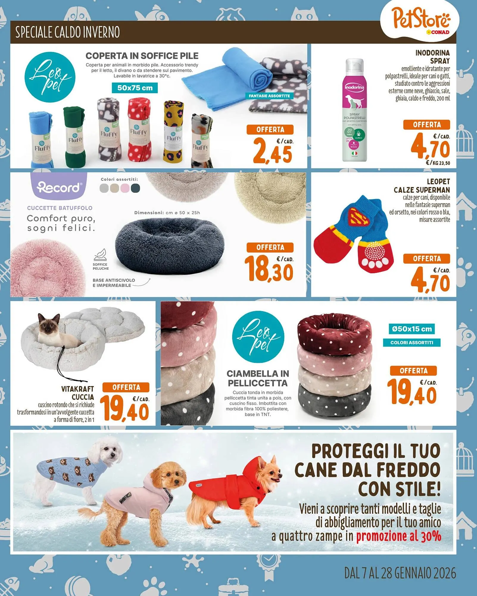 Volantino Pet Store Conad da 7 gennaio a 28 gennaio di 2026 - Pagina del volantino 7