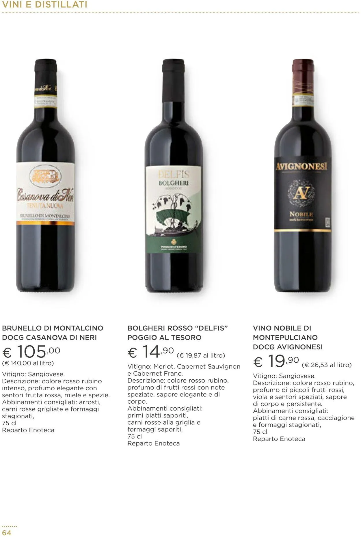 Esselunga Volantino attuale da 25 febbraio a 11 marzo di 2026 - Pagina del volantino 64