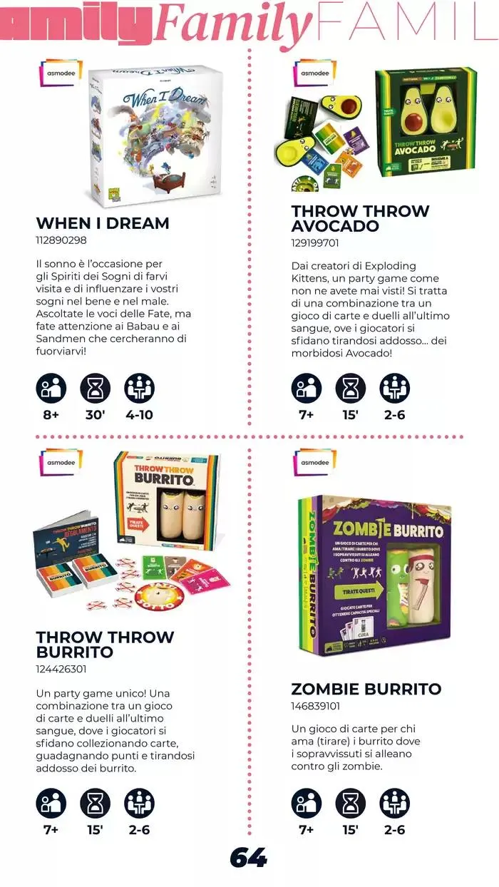 Catalogo Giochi di Società da 1 marzo a 15 marzo di 2025 - Pagina del volantino 64