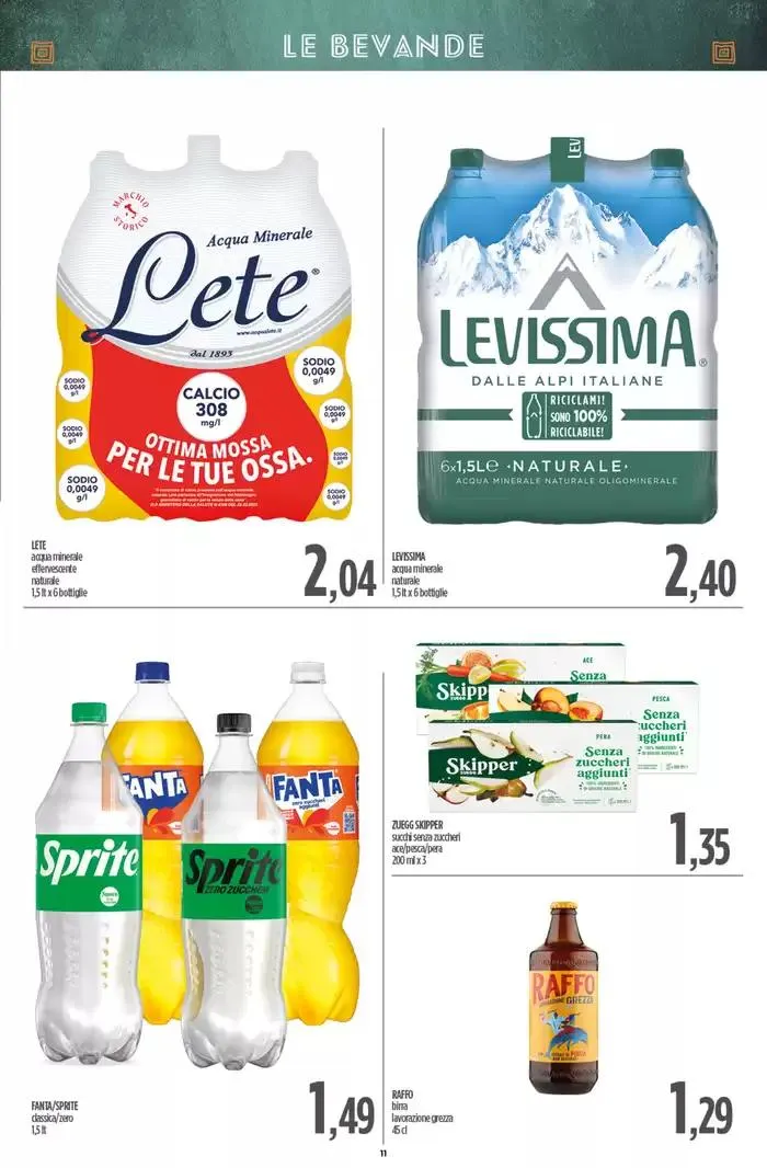 Il fresco quotidiano da 18 ottobre a 28 ottobre di 2024 - Pagina del volantino 11