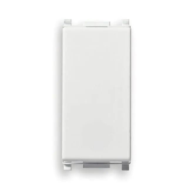 Pulsante assiale 1P NO 10A Plana VIMAR bianco