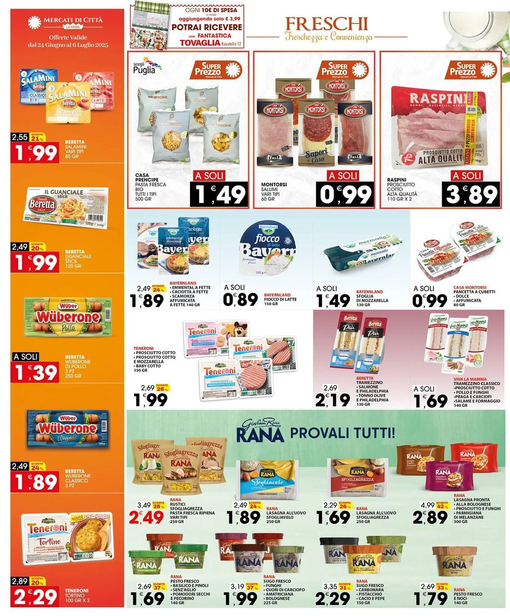 Volantino Mercati di Città La Prima da 24 giugno a 6 luglio di 2025 - Pagina del volantino 18