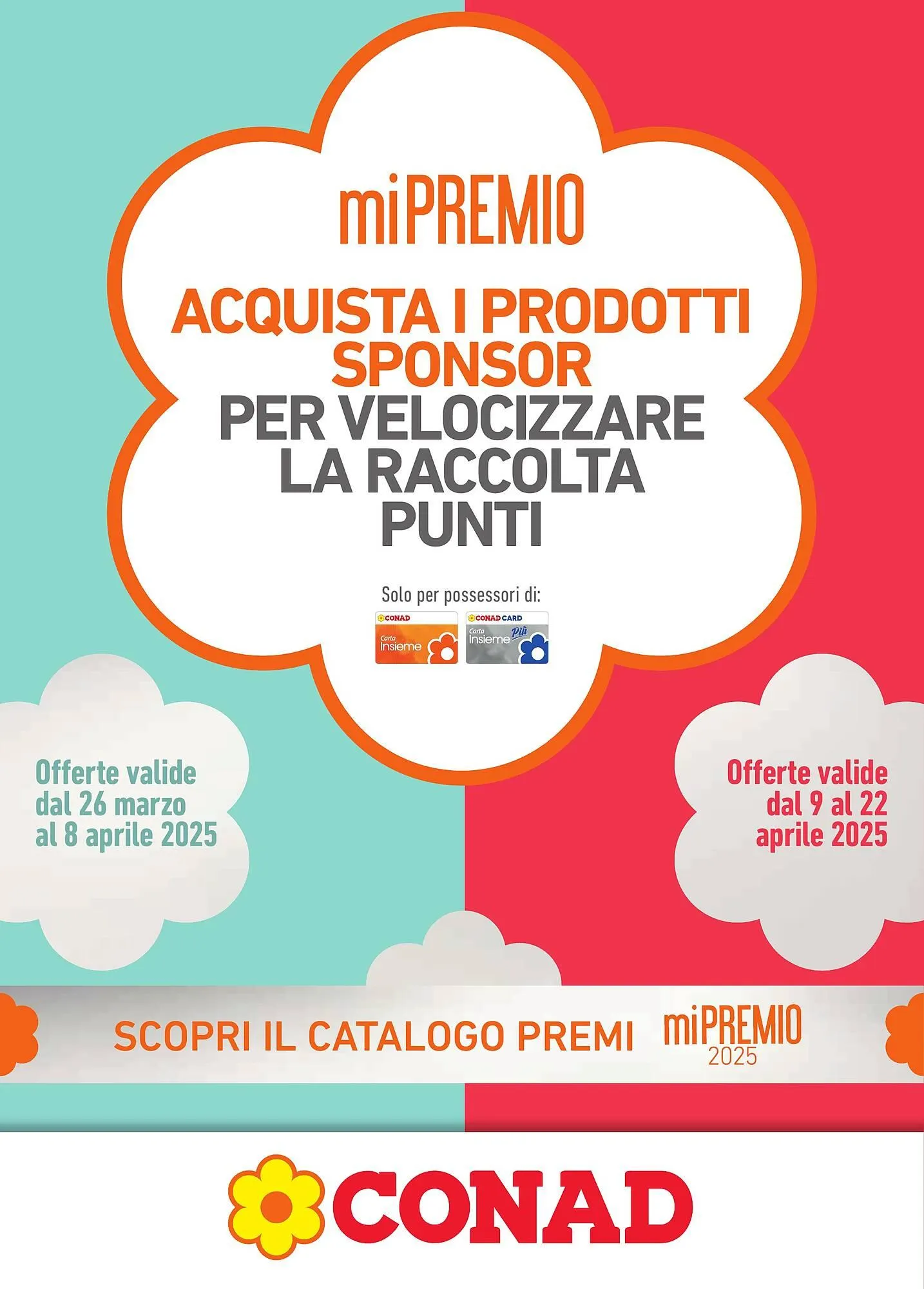 Volantino Conad da 26 marzo a 22 aprile di 2025 - Pagina del volantino 1