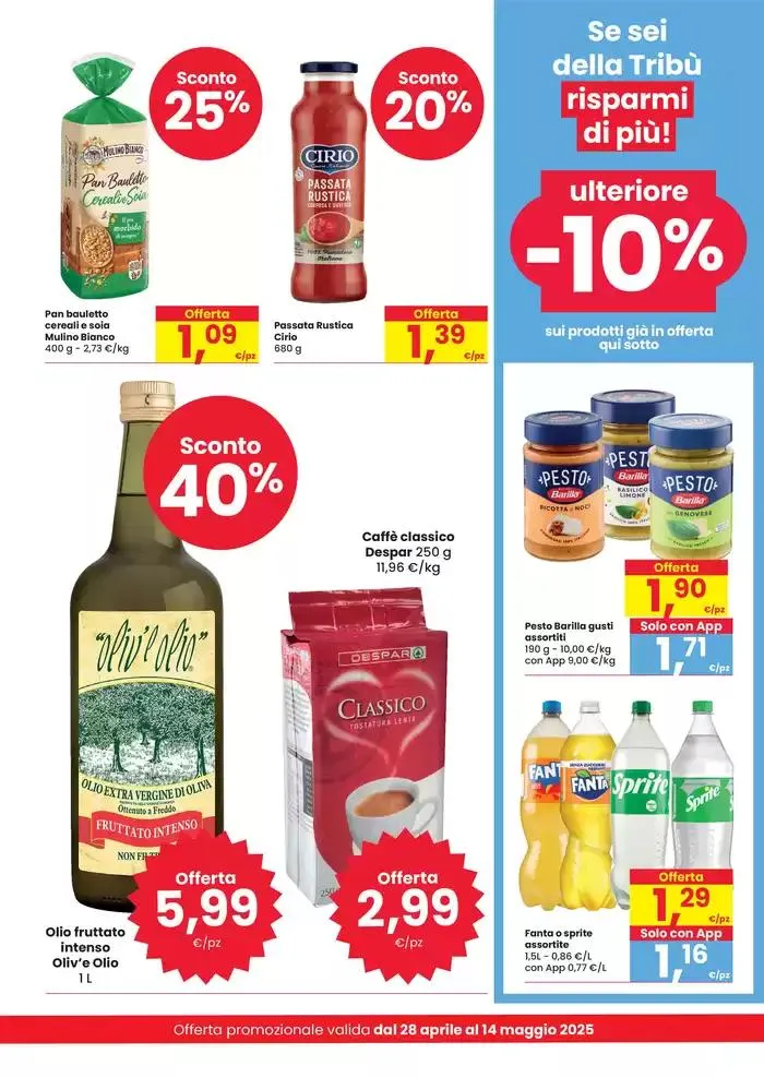 E' ARRIVATO DESPAR A SARSINA da 28 aprile a 14 maggio di 2025 - Pagina del volantino 3