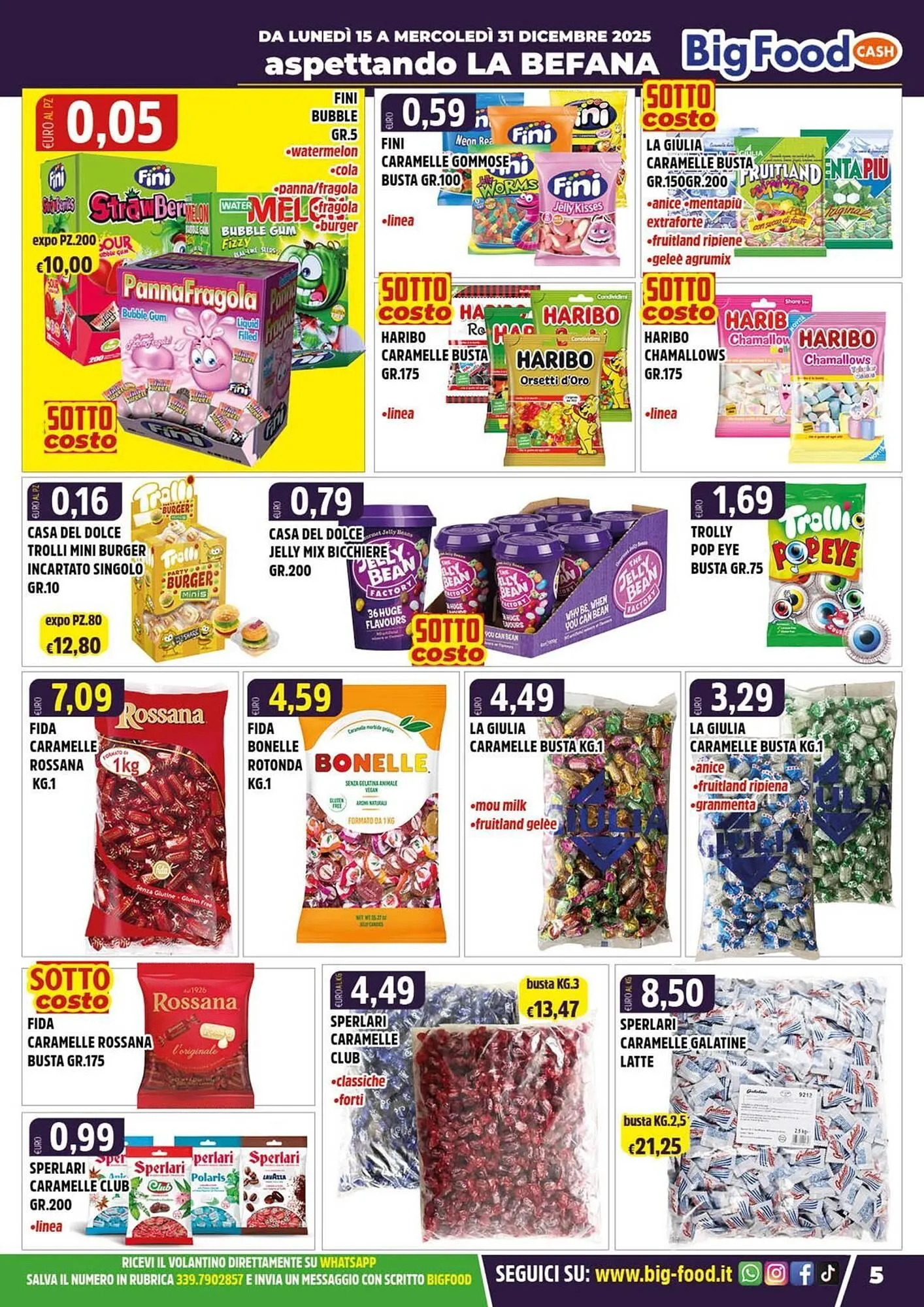 Volantino Big Food da 15 dicembre a 31 dicembre di 2025 - Pagina del volantino 5