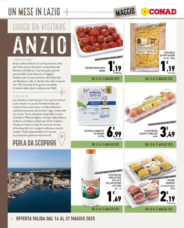 Un Mese in Lazio da 30 aprile a 31 maggio di 2025 - Pagina del volantino 6