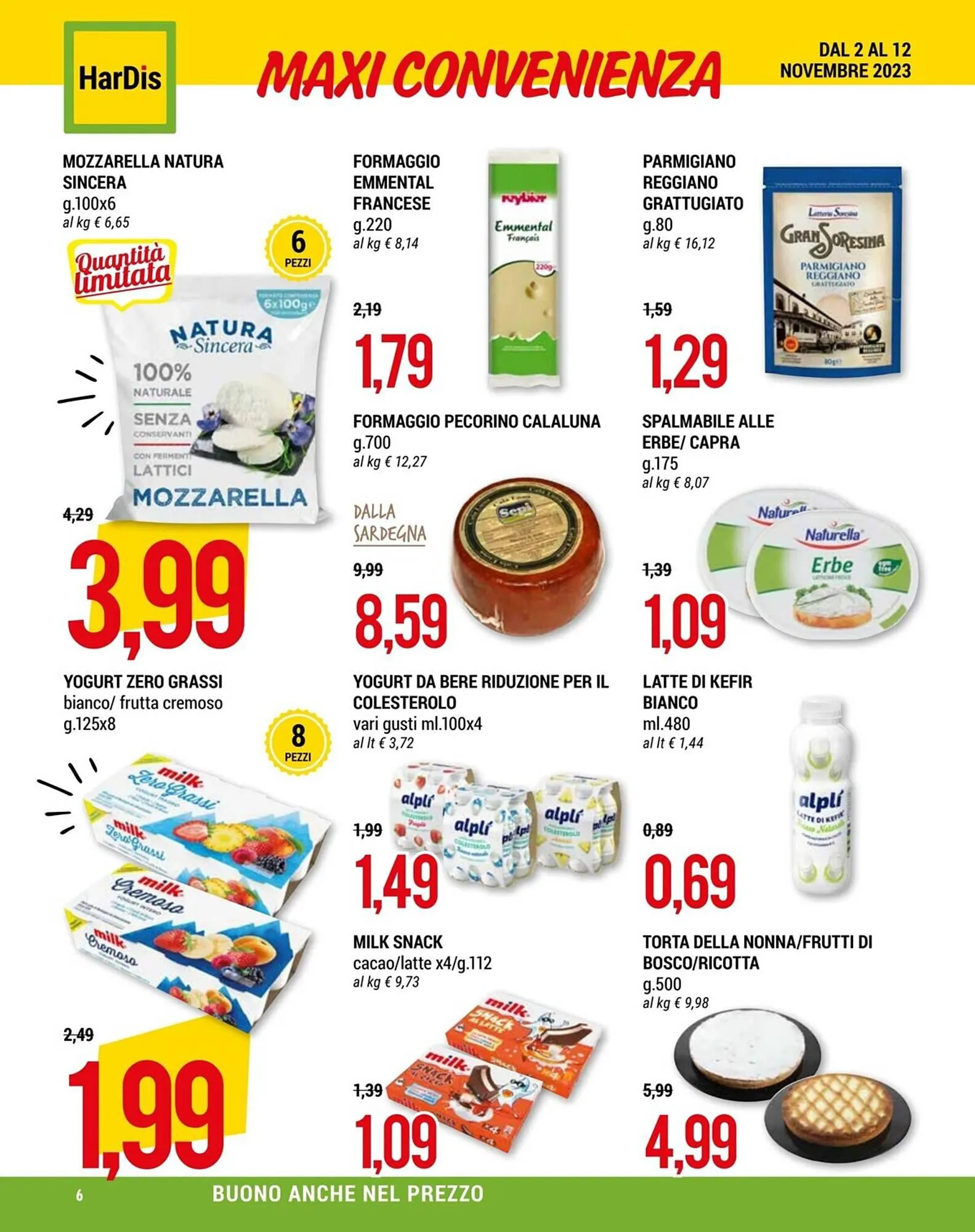Volantino Hardis da 2 novembre a 12 novembre di 2023 - Pagina del volantino 6