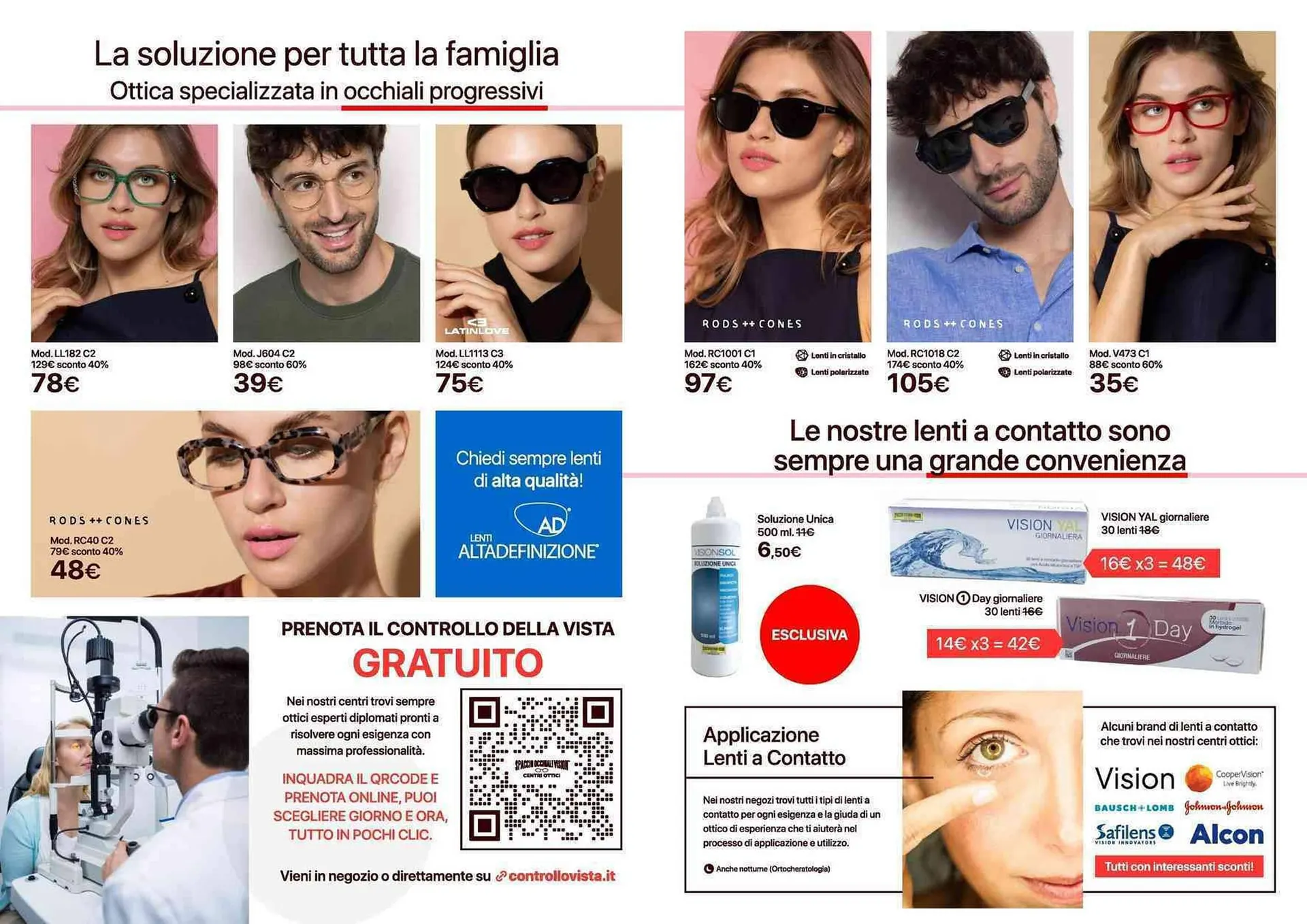 Volantino Spaccio Occhiali Vision da 3 novembre a 30 novembre di 2025 - Pagina del volantino 2