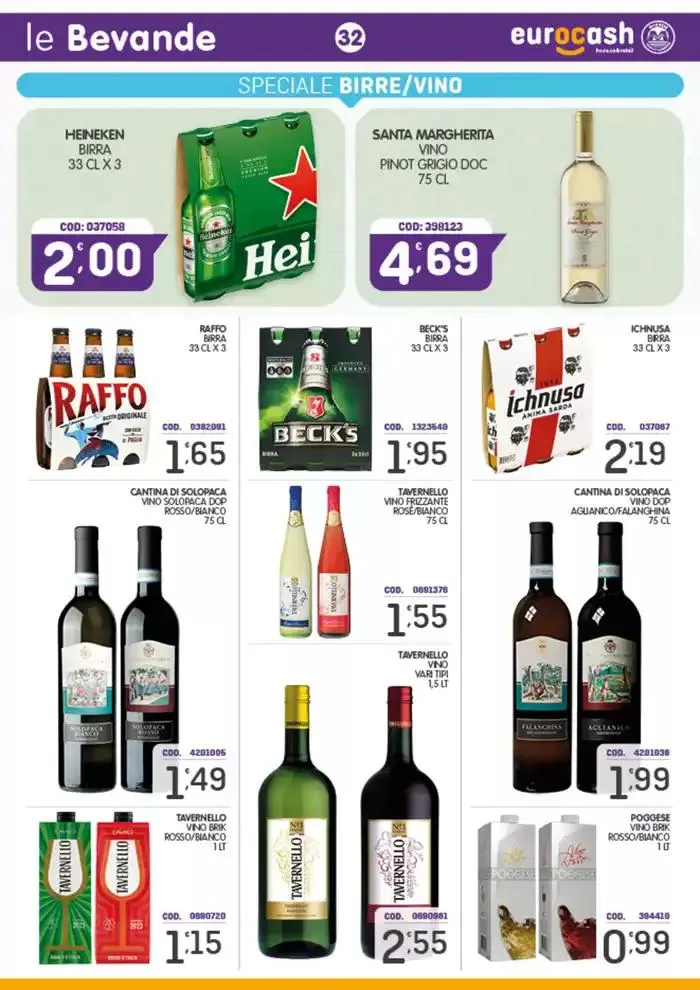 Sottocosto da 20 gennaio a 16 febbraio di 2025 - Pagina del volantino 32