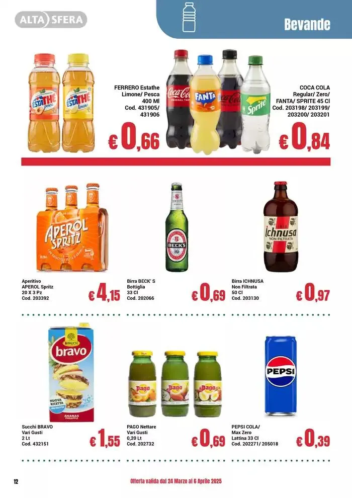 Offerta valida dal 24 Marzo al 6 Aprile 2025 da 24 marzo a 6 aprile di 2025 - Pagina del volantino 12