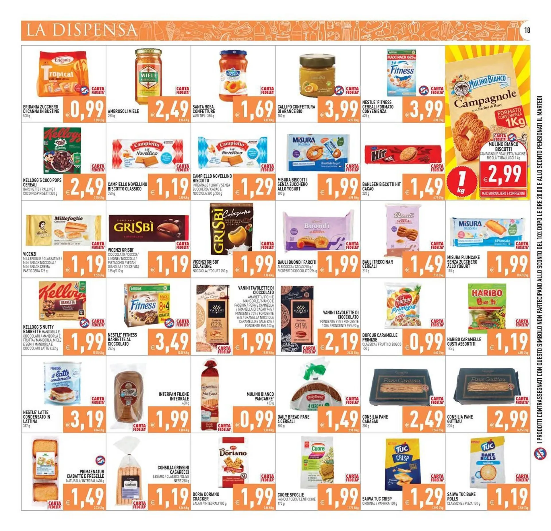 Volantino Supermercati Agorà da 25 giugno a 2 luglio di 2025 - Pagina del volantino 18