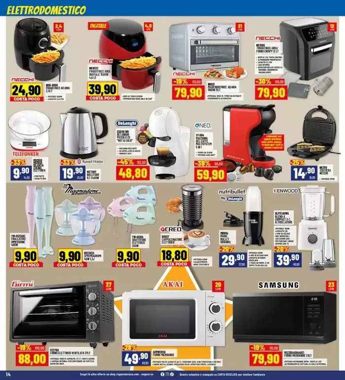 Costa poco da 8 gennaio a 19 gennaio di 2025 - Pagina del volantino 14