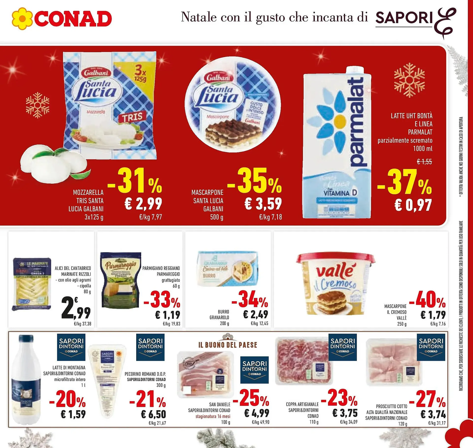 Volantino Conad da 15 dicembre a 26 dicembre di 2025 - Pagina del volantino 31