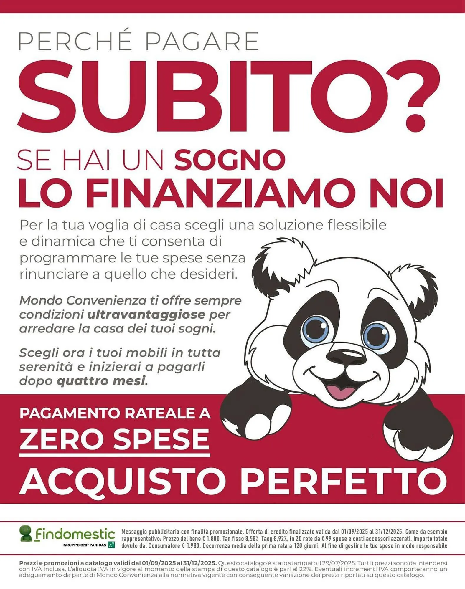 volantino Mondo Convenienza da 1 settembre a 31 dicembre di 2025 - Pagina del volantino 2
