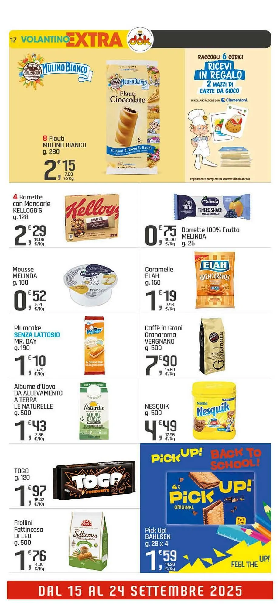 Volantino Supermercati Dok da 11 settembre a 24 settembre di 2025 - Pagina del volantino 17