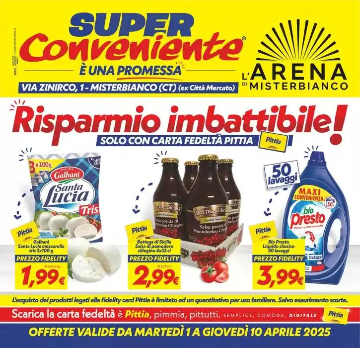 Risparmio Imbattibile! da 1 aprile a 10 aprile di 2025 - Pagina del volantino 1